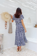 Palm Springs Maxi Dress - Navy