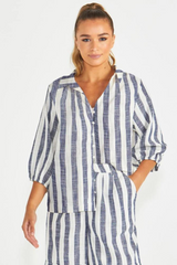 Harley Blouse - Stripe