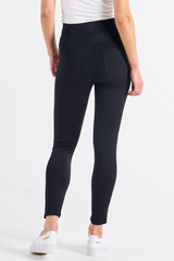 Priscilla Ponte Legging - Black