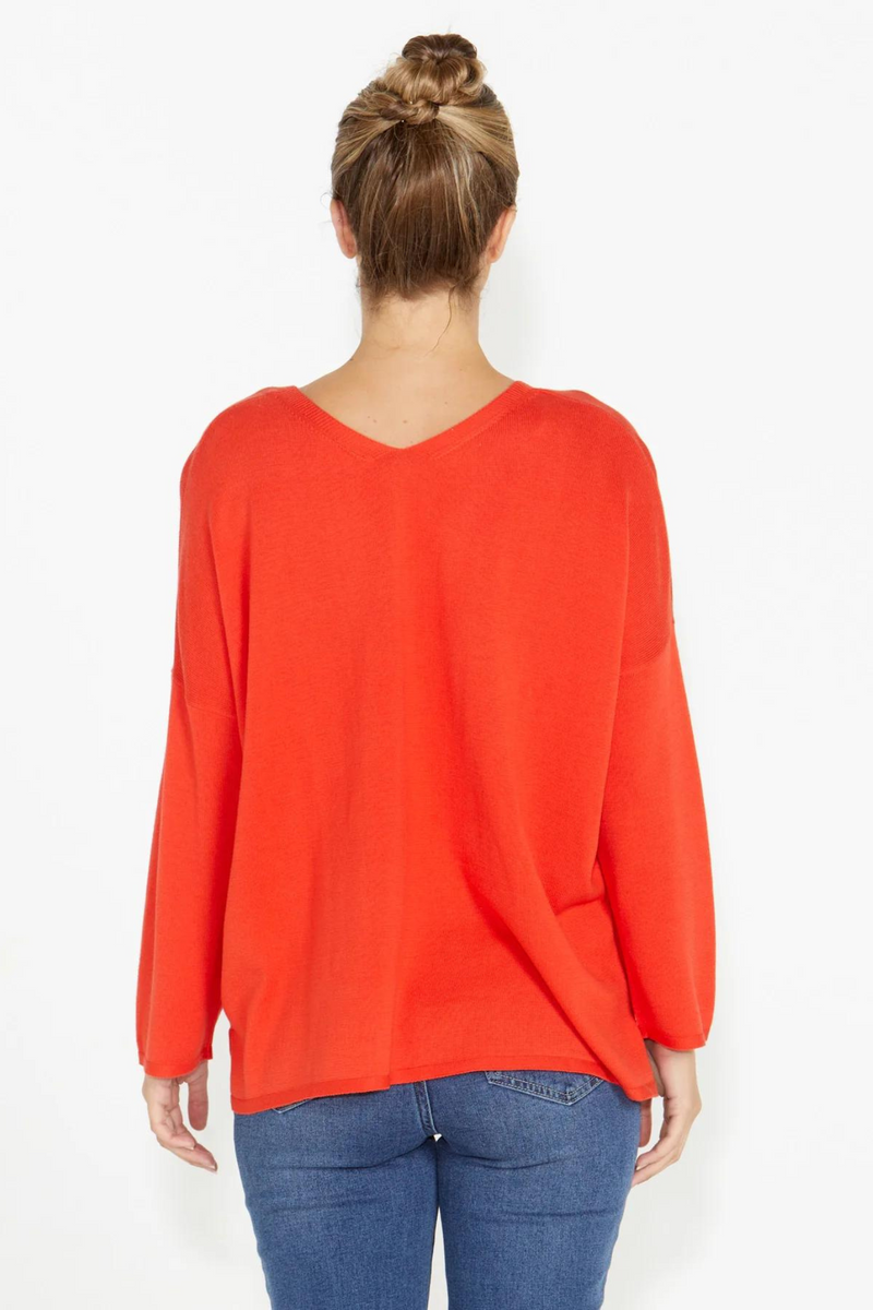 SASS - Angelina Reversible Knit - Red