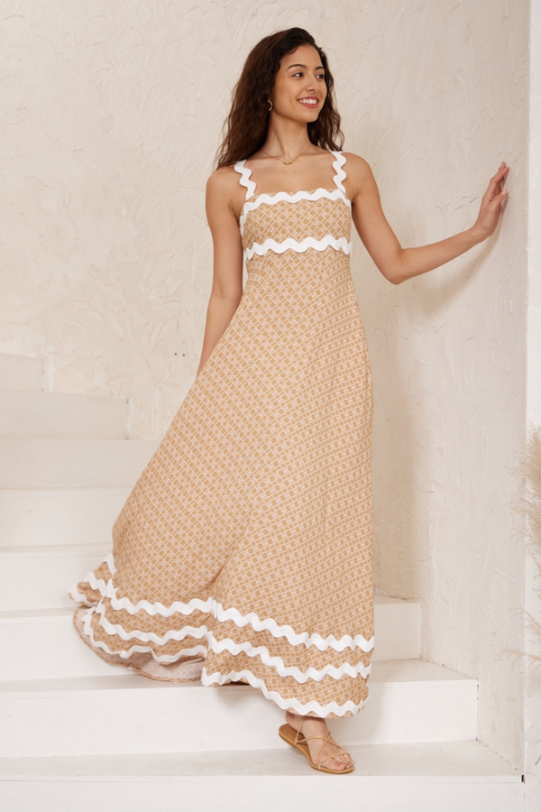 Marley dress beige