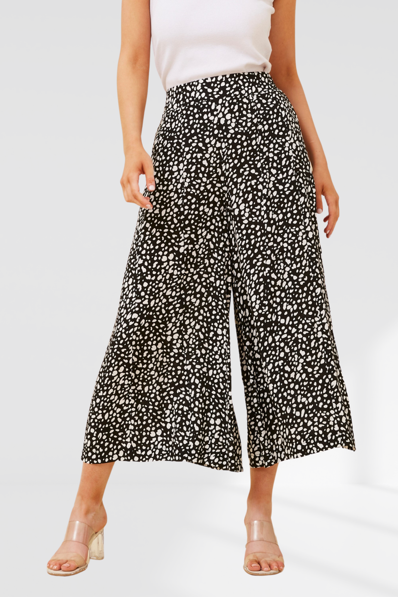 Duckie Pants - Black/White