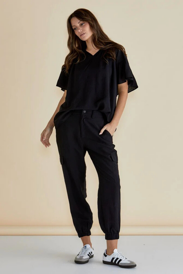 Adrianna Jogger - Black | Betty Basics