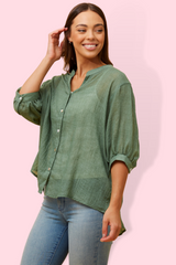 Rachael Shirt - Green