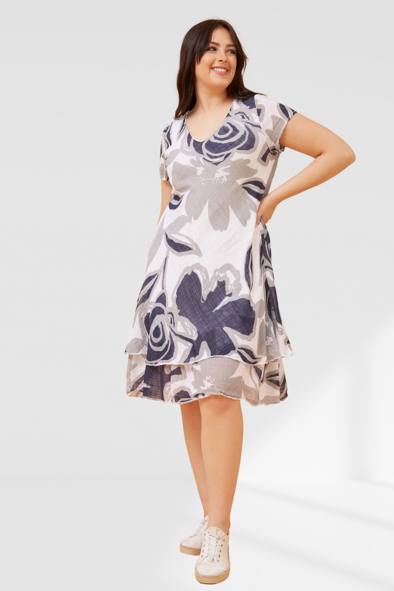 Bails Double Layer Dress