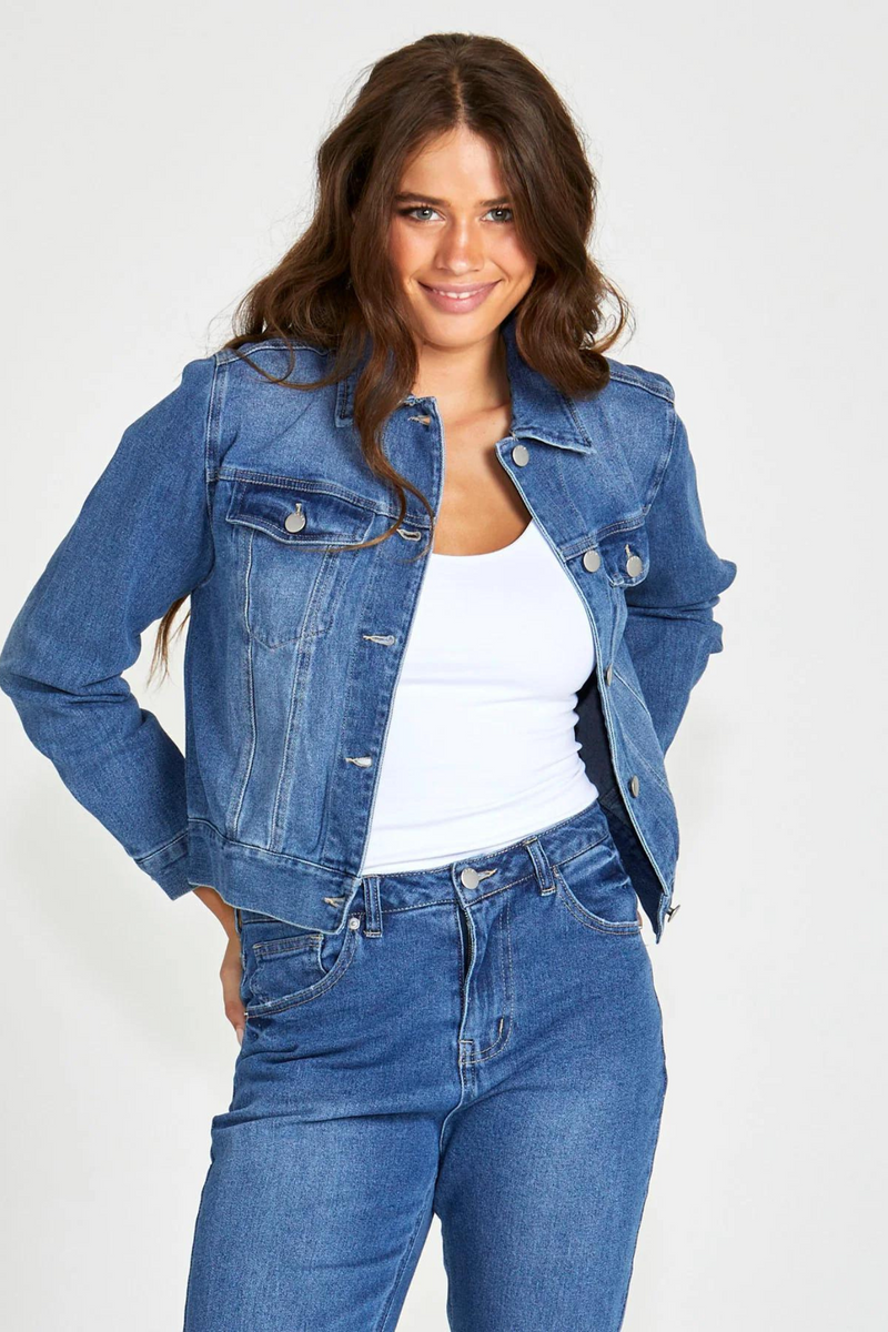 Darcy Denim Jacket - 80 Wash