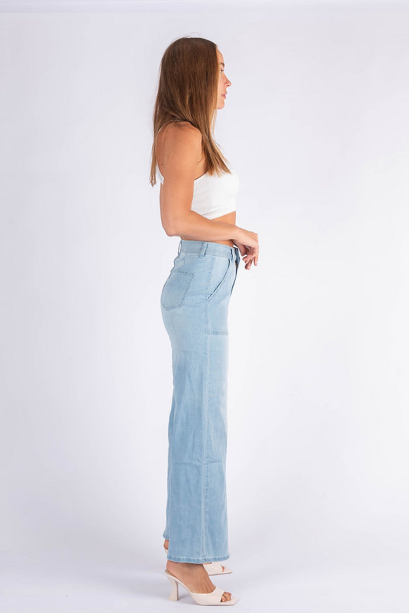 Tahlee Wide Leg Jean - 7110