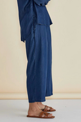 Rio Relaxed Pant - Dark Indigo | Betty Basics