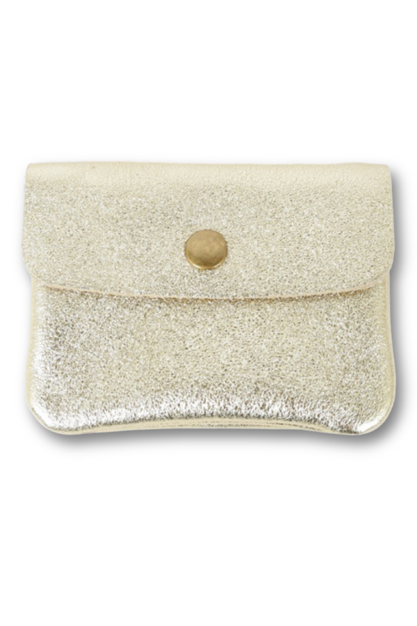 Maison Fanli - Coin Purse Metallic - Metallic Gold