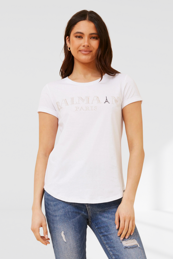 Balmain tee - white