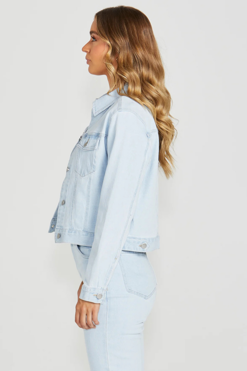 Darcy denim jacket By SASS - 96 bleached wash