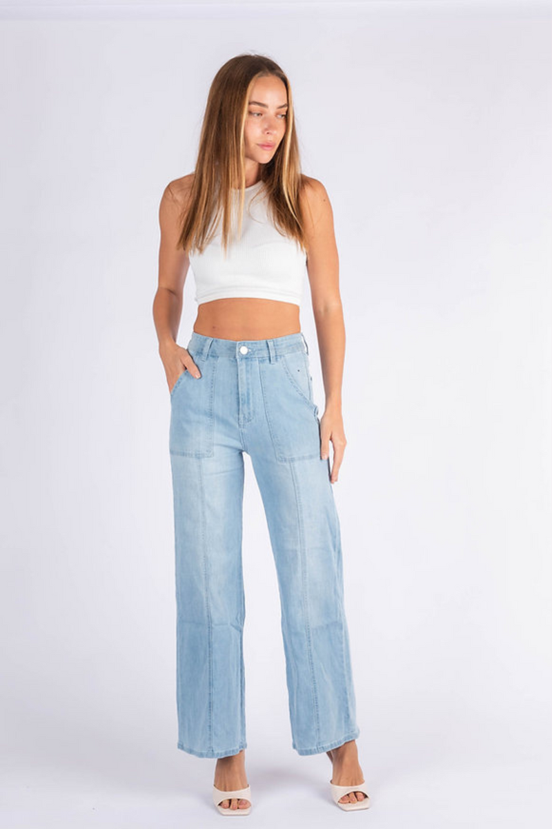 Tahlee Wide Leg Jean - 7110