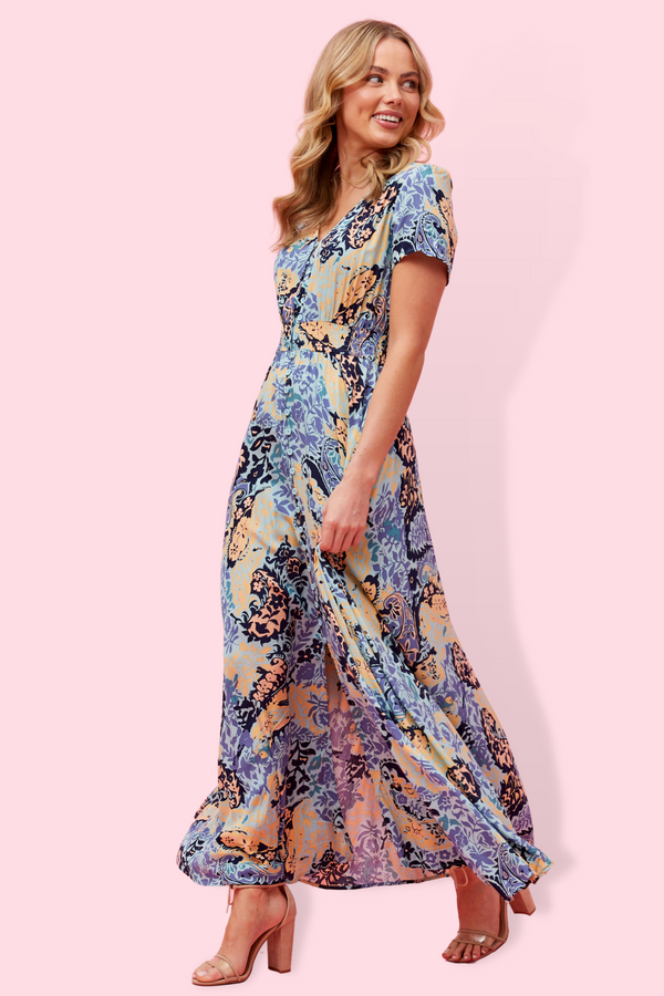 Kirby Floral Boho Maxi Dress