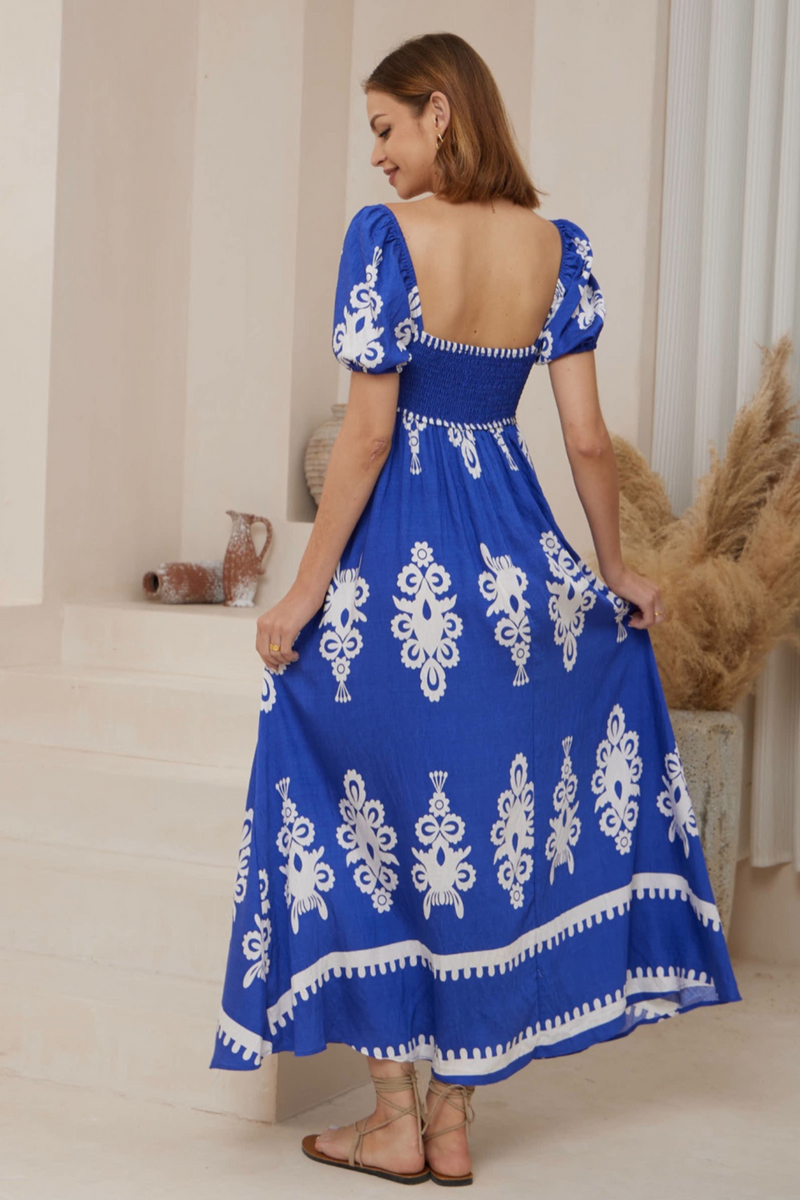 Suzanna Dress - Blue