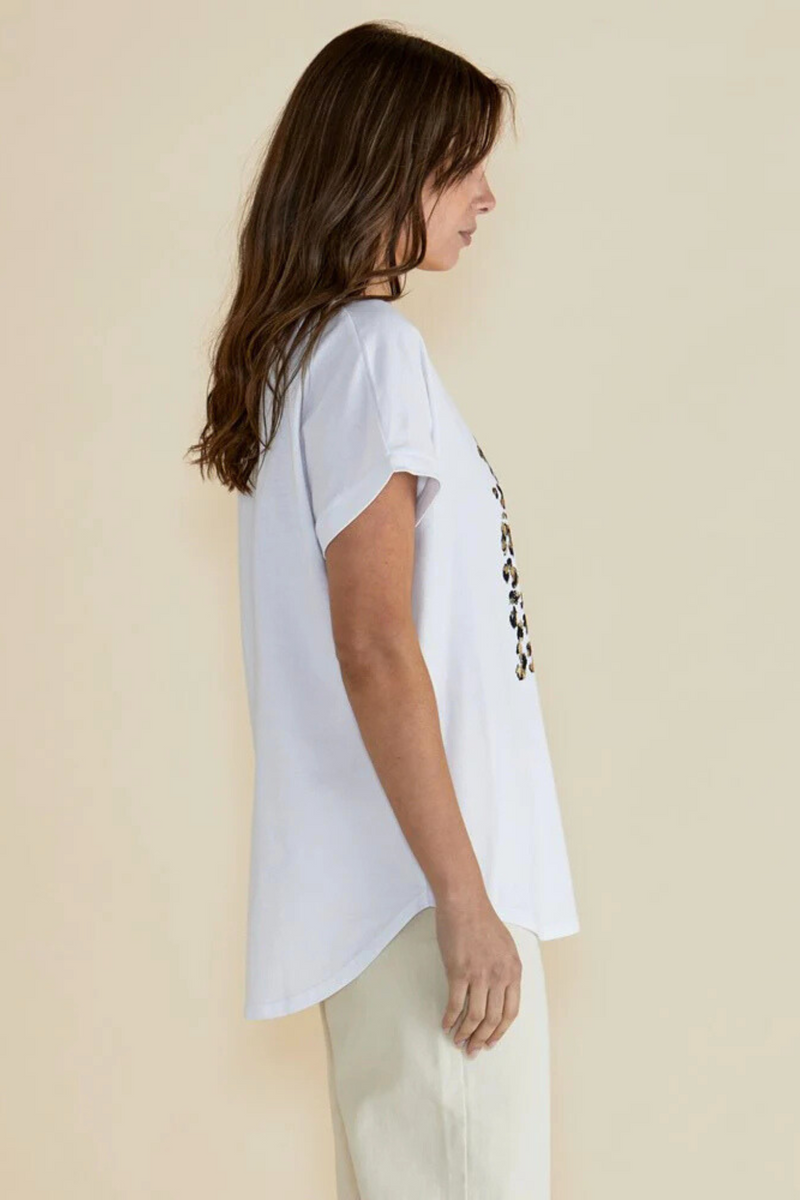 Indiana Tee - Le Marais Print | Betty Basics