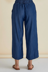 Rio Relaxed Pant - Dark Indigo | Betty Basics