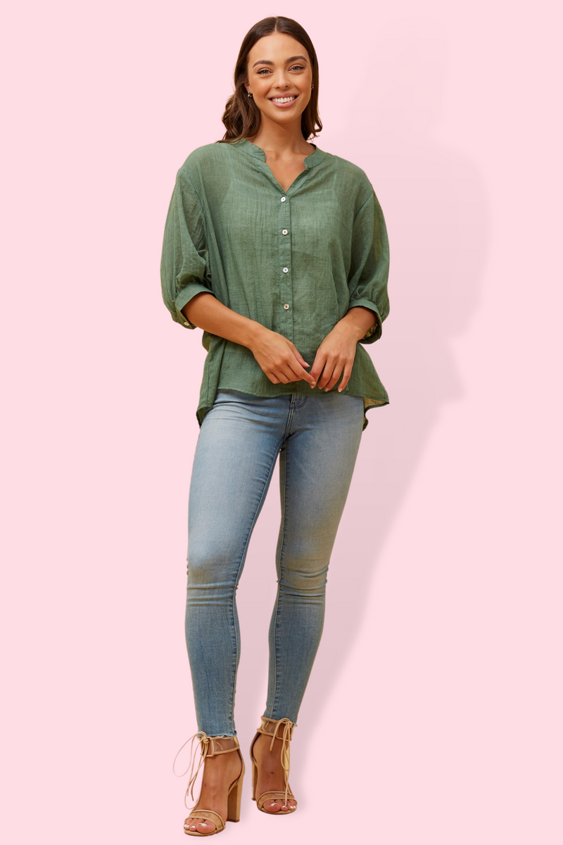 Rachael Shirt - Green