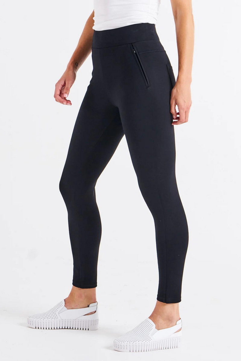 Priscilla Ponte Legging - Black