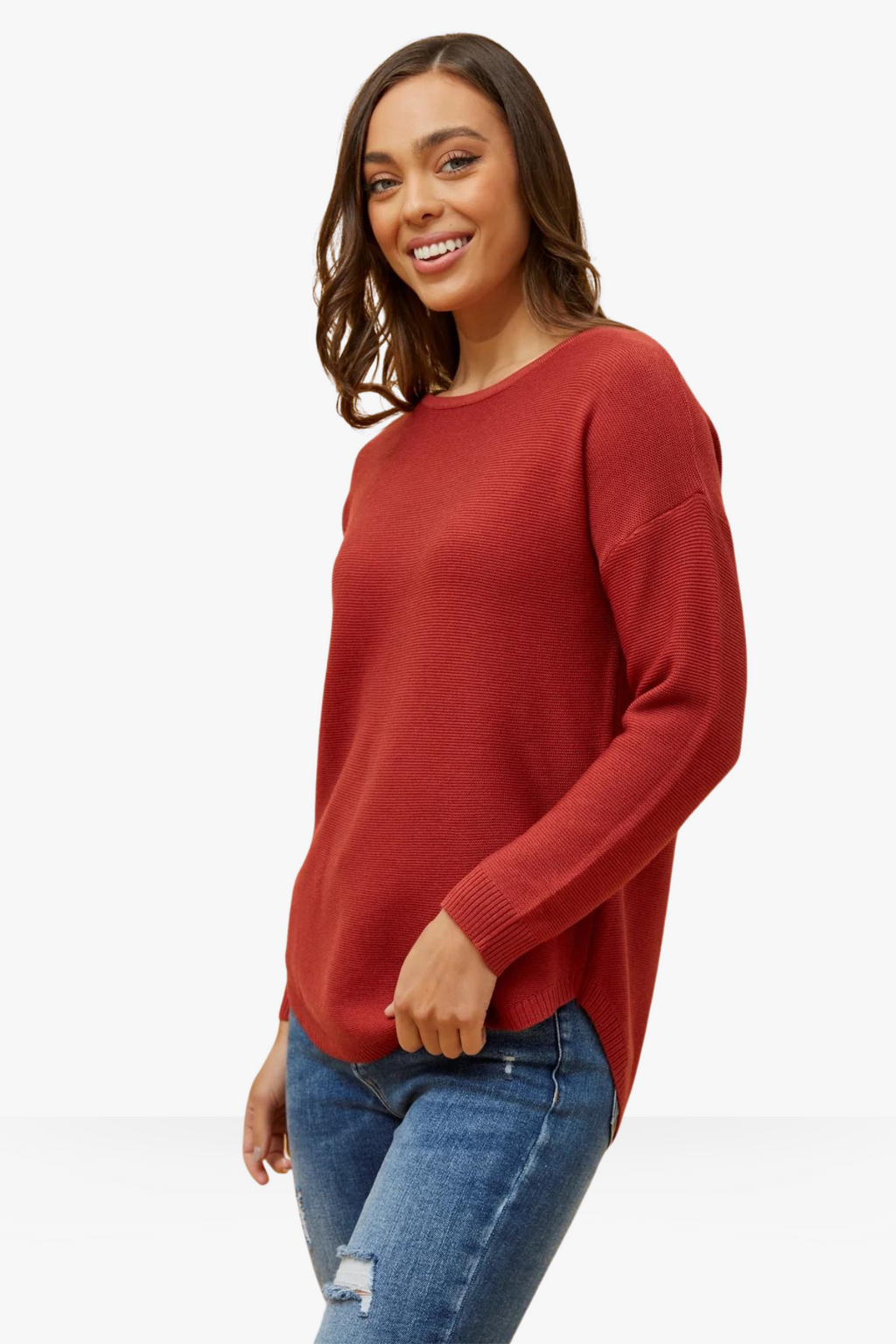 Aria knit - Russet – Blush Clothing and Accessories