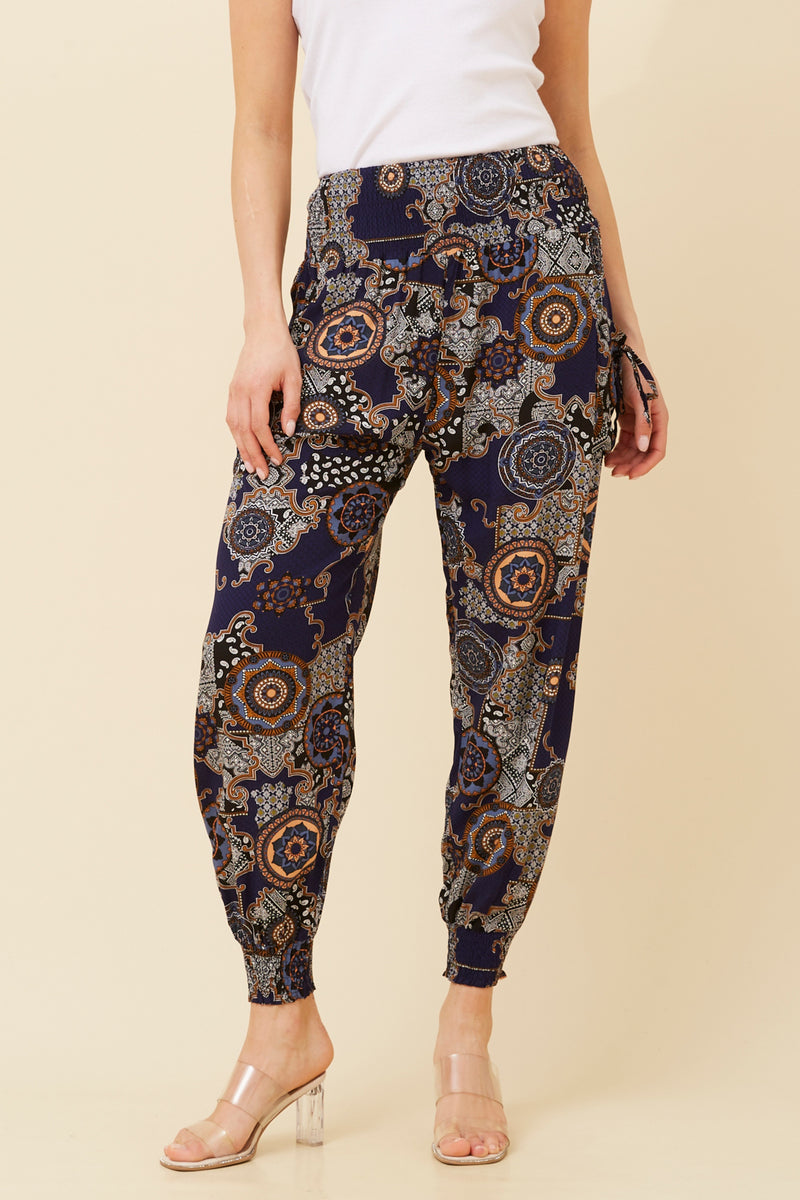 Happy pants- Multi Navy