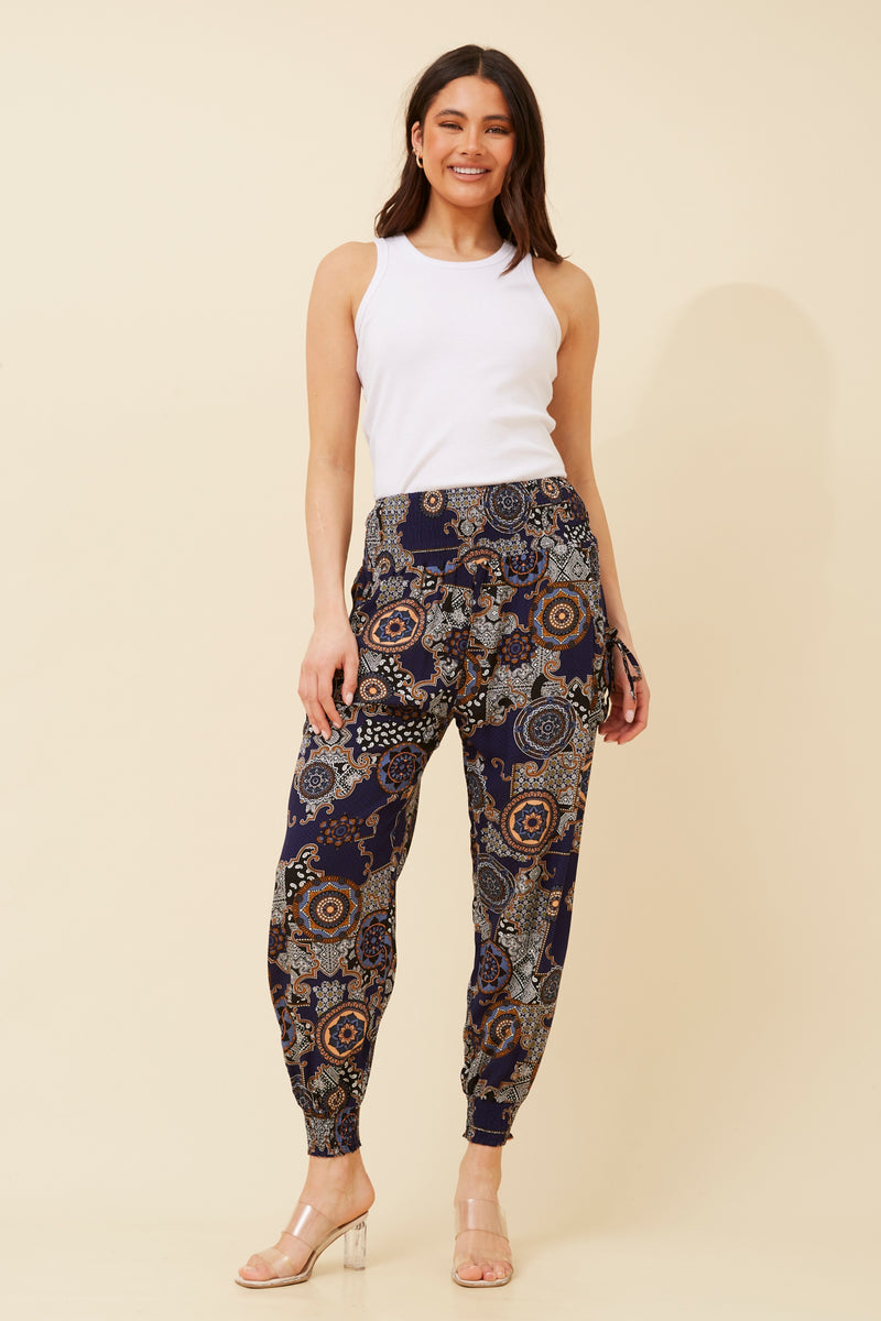 Happy pants- Multi Navy