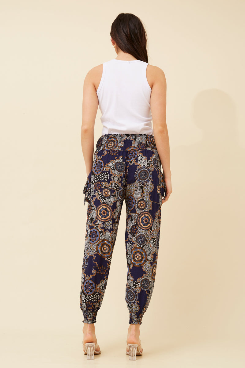 Happy pants- Multi Navy